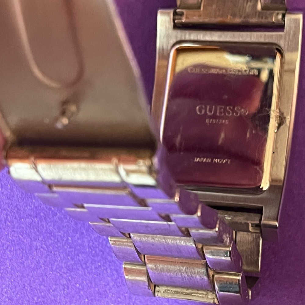 Guess Men's Rectangular Face Watch - image 8